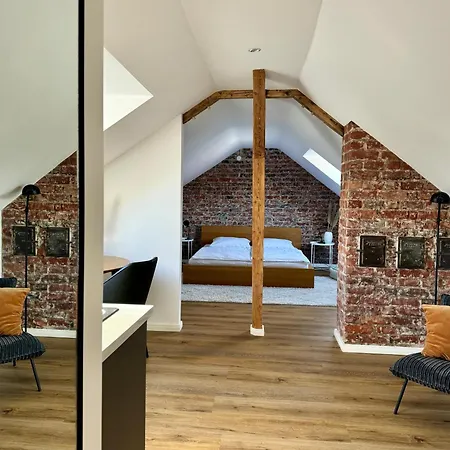 Dachgeschoss-studio Im Kurgebiet Kurpark & Therme Fusslaeufig Messe 6 Km דירה *