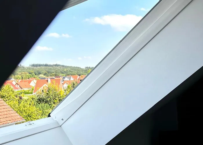 Daire Dachgeschoss-studio Im Kurgebiet Kurpark & Therme Fusslaeufig Messe 6 Km